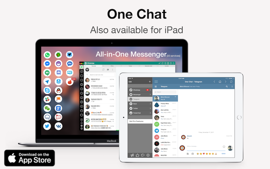 all in one messenger chrome