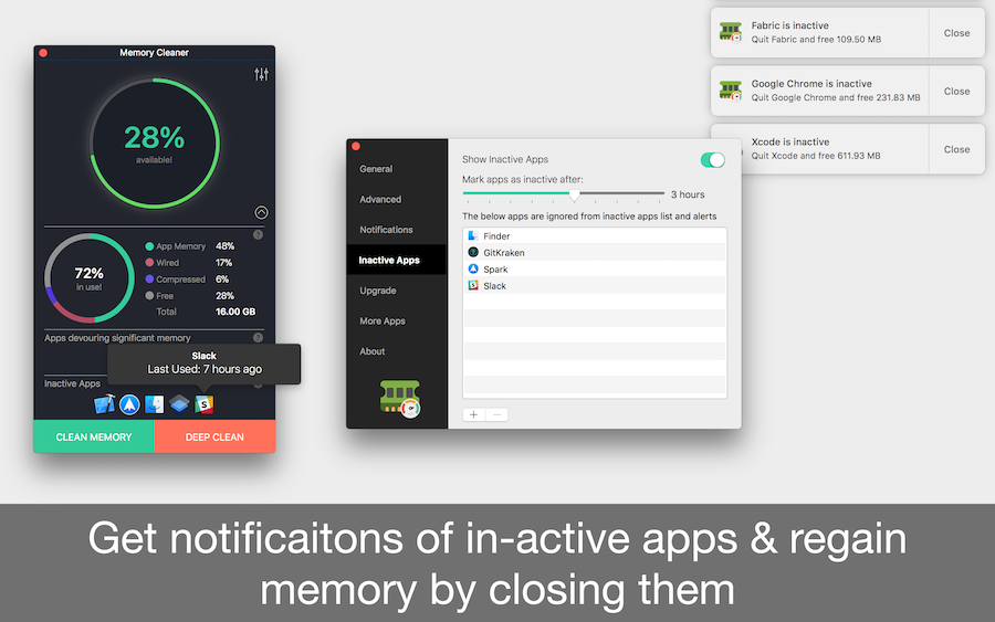 memory clean app